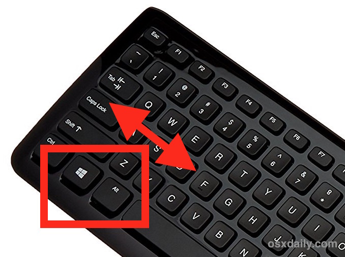 use normal keyboard for mac